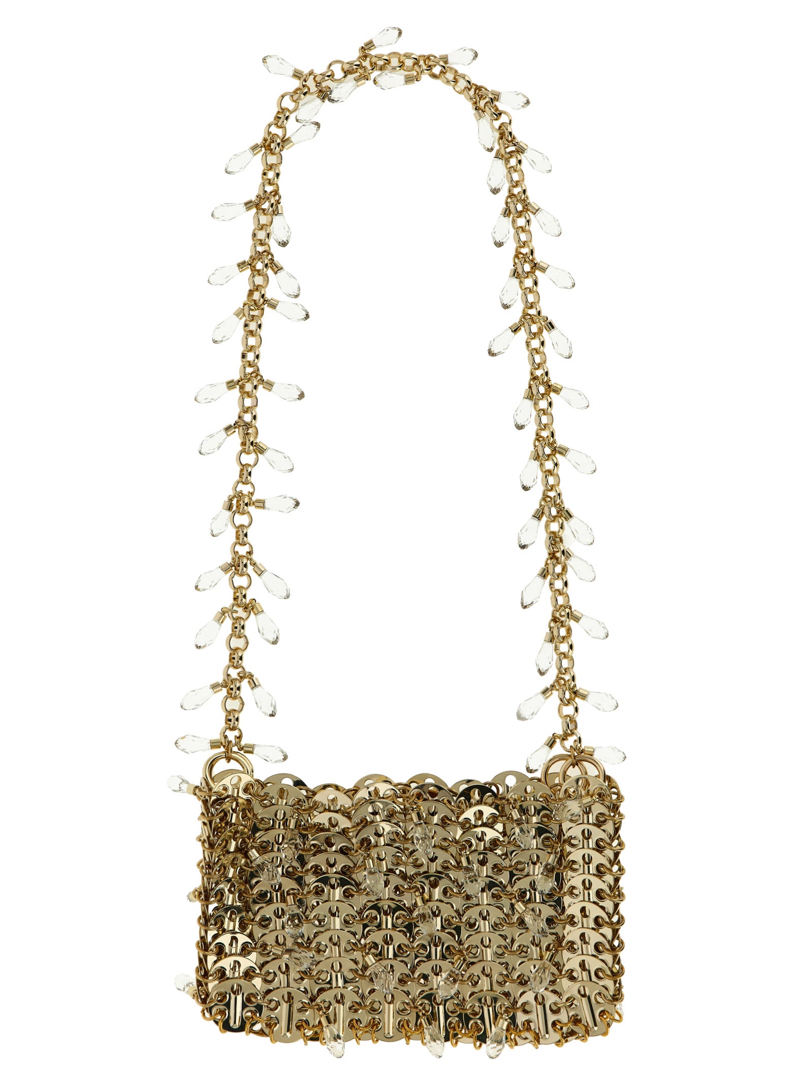 Paco Rabanne Women's 1969 Nano Crystal Shoulder Bag