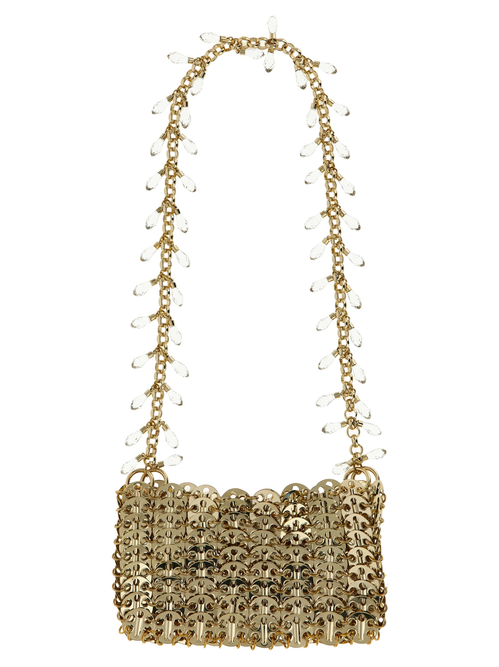 Paco Rabanne Women's 1969 Nano Crystal Shoulder Bag