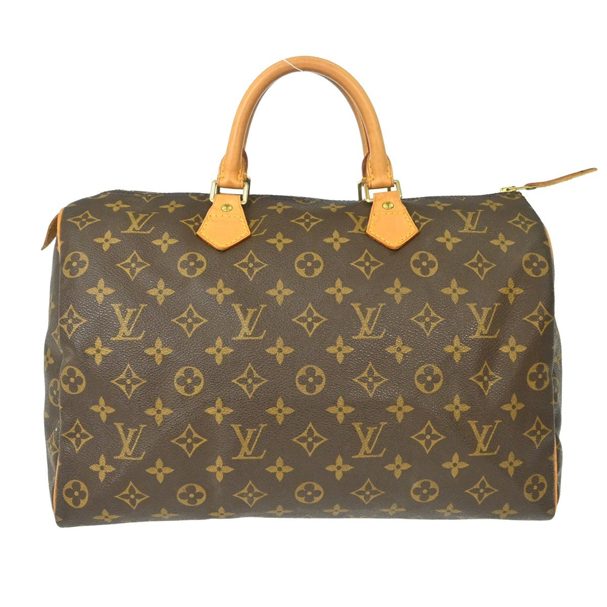 Louis Vuitton Speedy Monogram Canvas Brown Canvas Handbag (Pre-Owned)