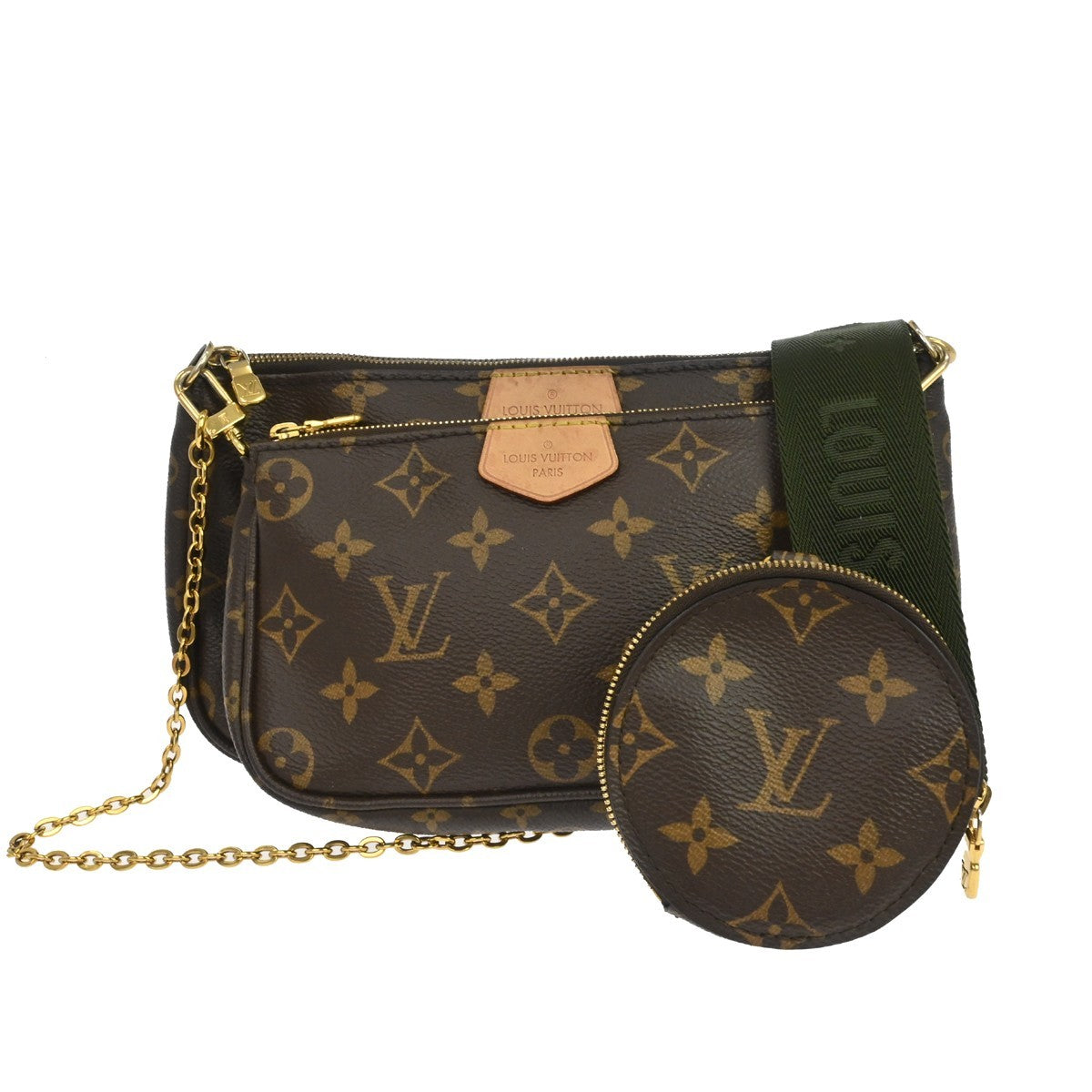 Louis Vuitton Multi-Pochette Monogram Brown Canvas Clutche & Pouche Bag (Pre-Owned)