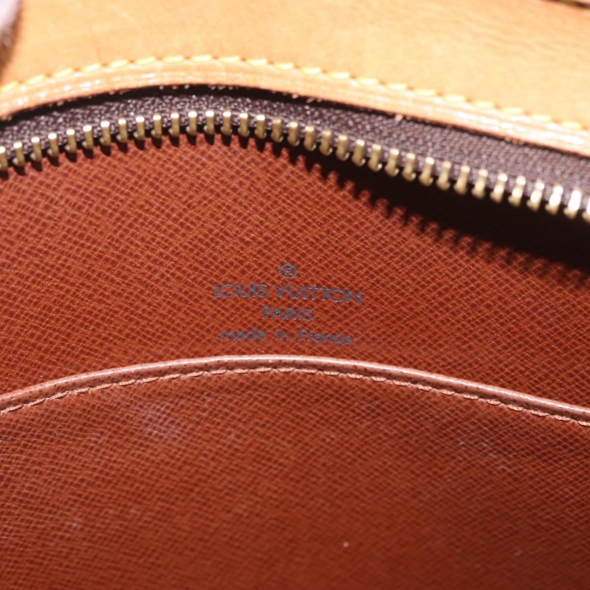Louis Vuitton Drouot Monogram Canvas Brown Canvas Shoulder Bag Bag (Pre-Owned)