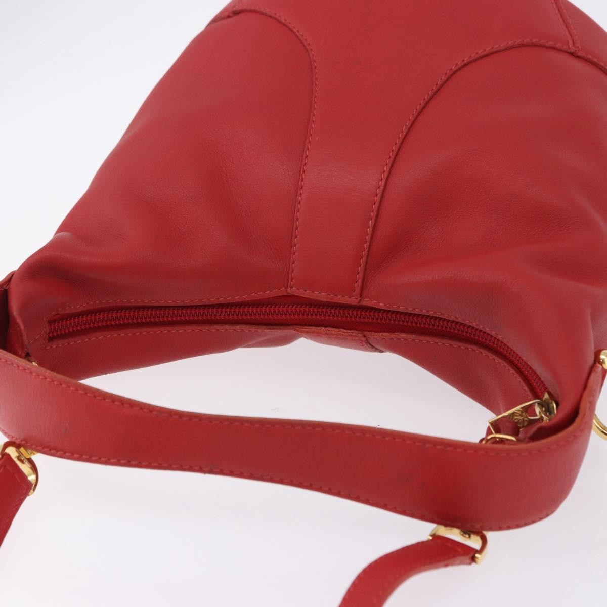 Loewe Vintage Leather Red Leather Shoulder Bag Bag (Pre-Owned)