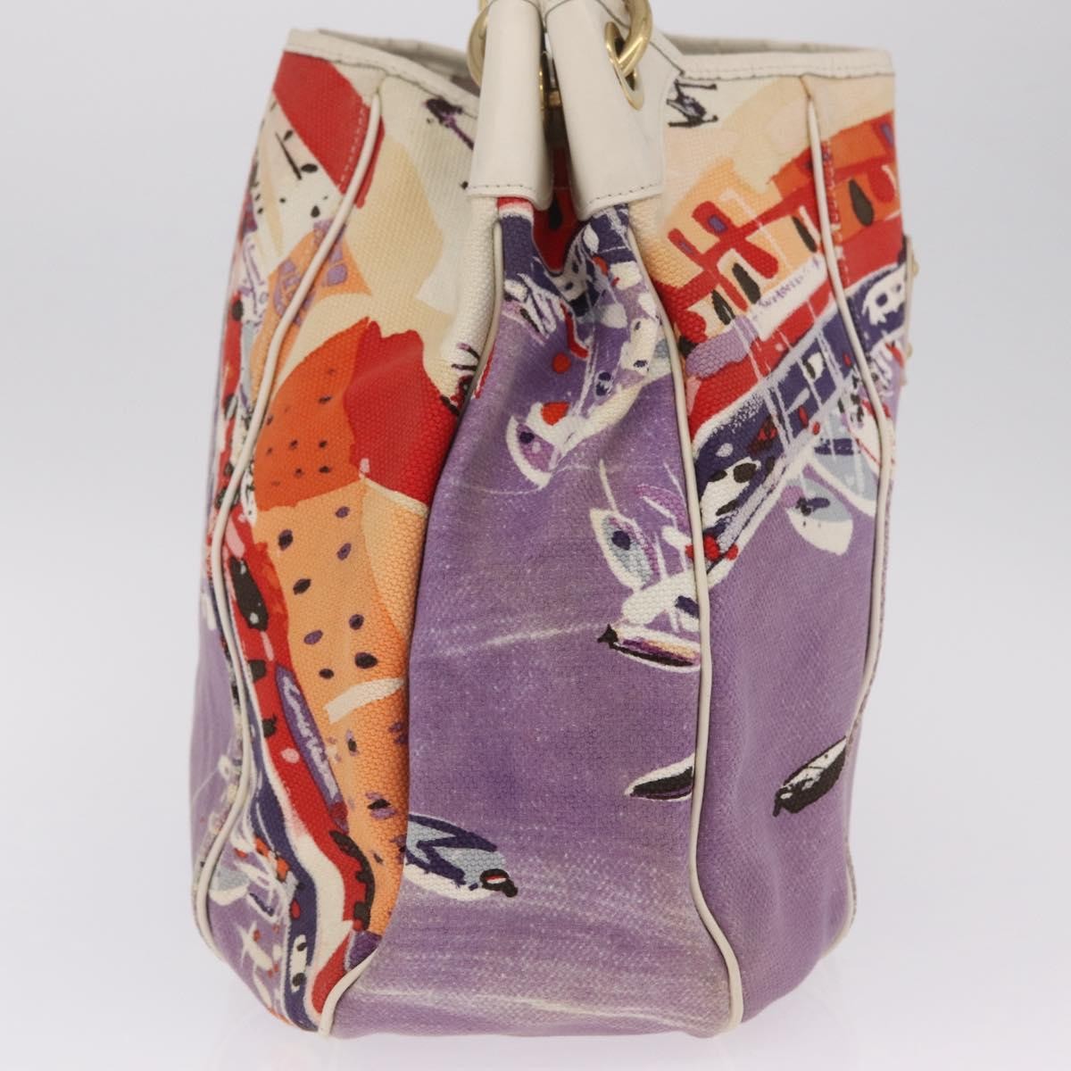 Louis Vuitton Galliera Riviera Cruise Canvas Purple Canvas Handbag (Pre-Owned)