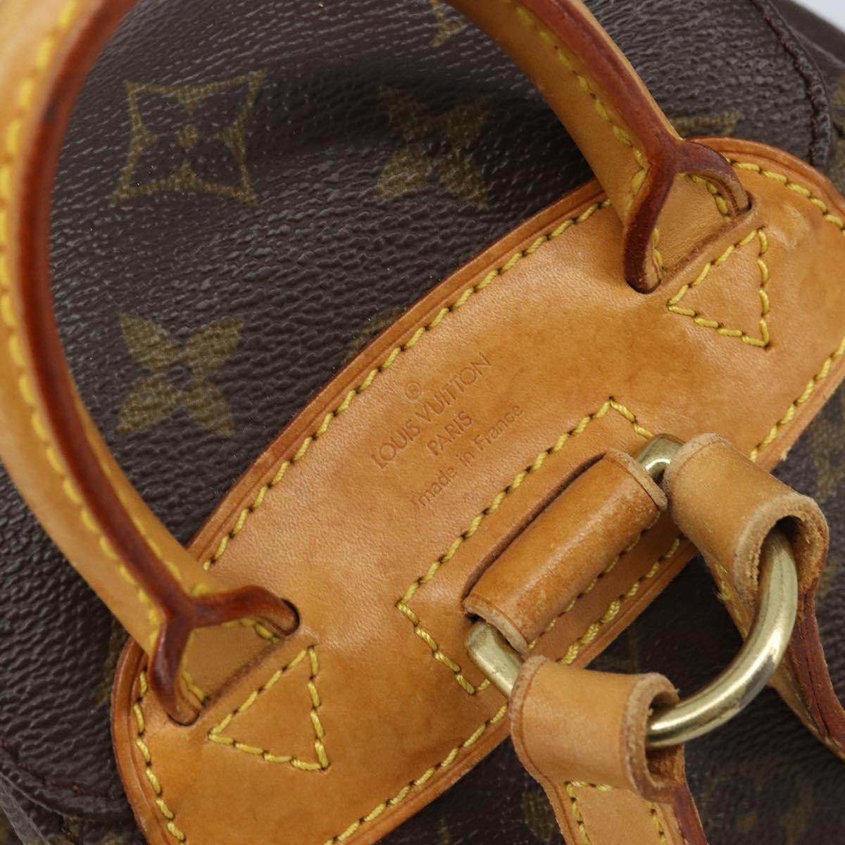 Louis Vuitton Vintage Montsouris Monogram Canvas Brown Canvas Backpack Bag (Pre-Owned)