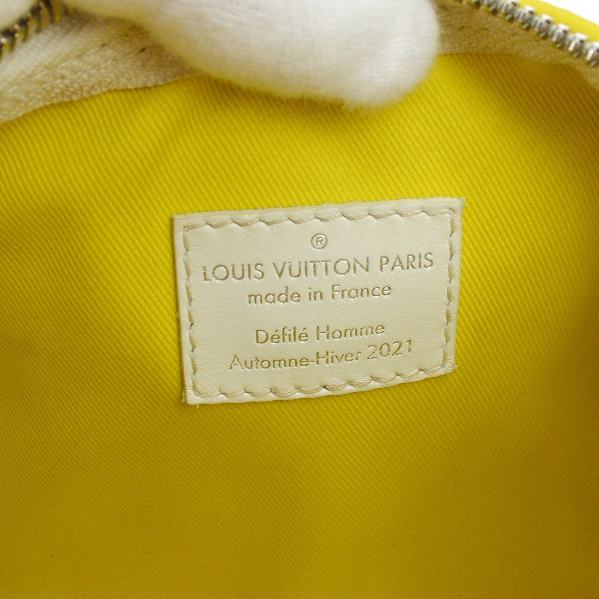 Louis Vuitton Keepall Bandouliere Everyday Signature Printed Leather Yellow Leather Travel Bag Bag (Pre-Owned)