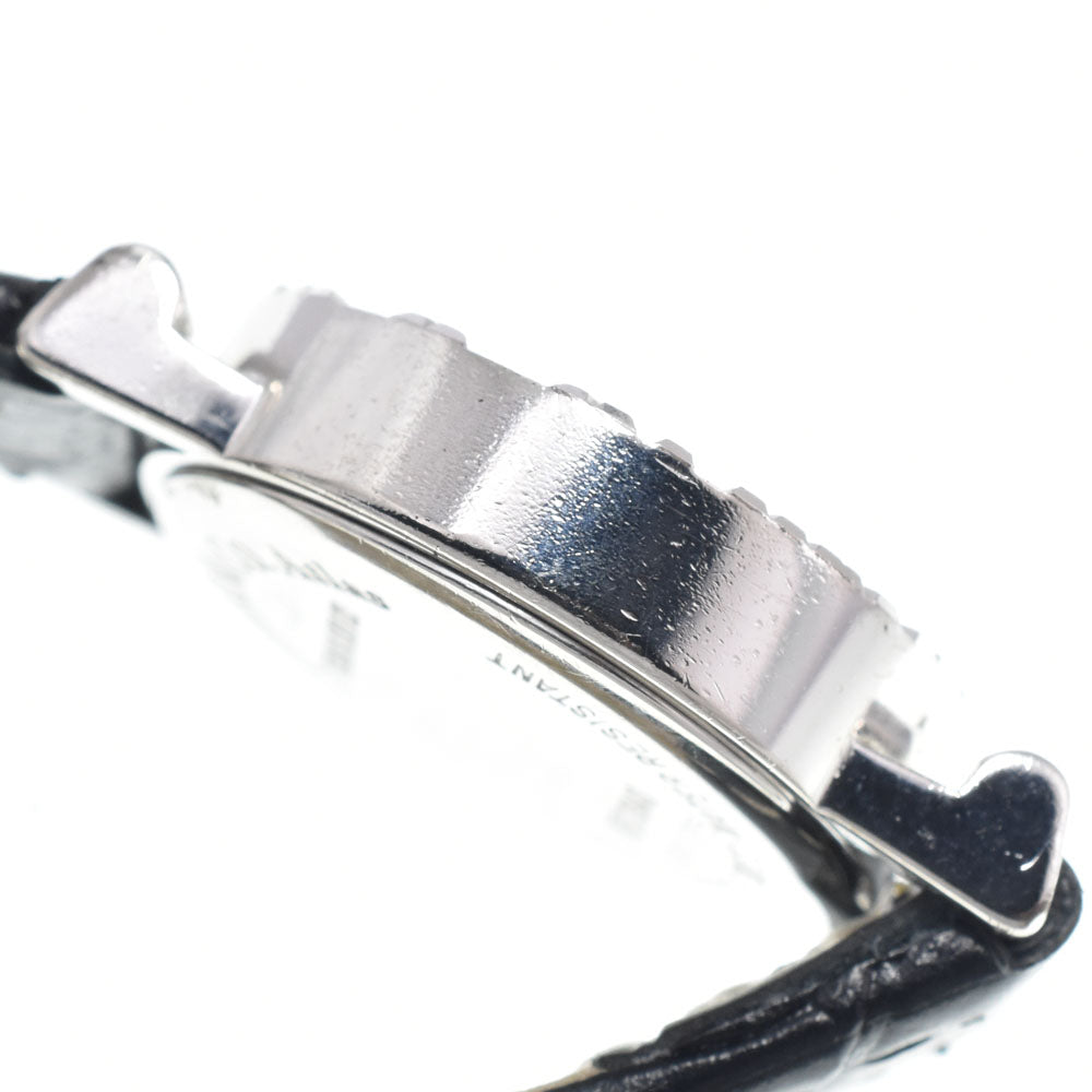 Tiffany & Co. Atlas Quartz Stainless Steel And Leather Watch (Pre-Owned)