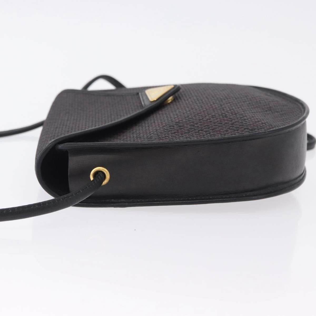 Saint Laurent Vintage Canvas Purple Canvas Shoulder Bag Bag (Pre-Owned)