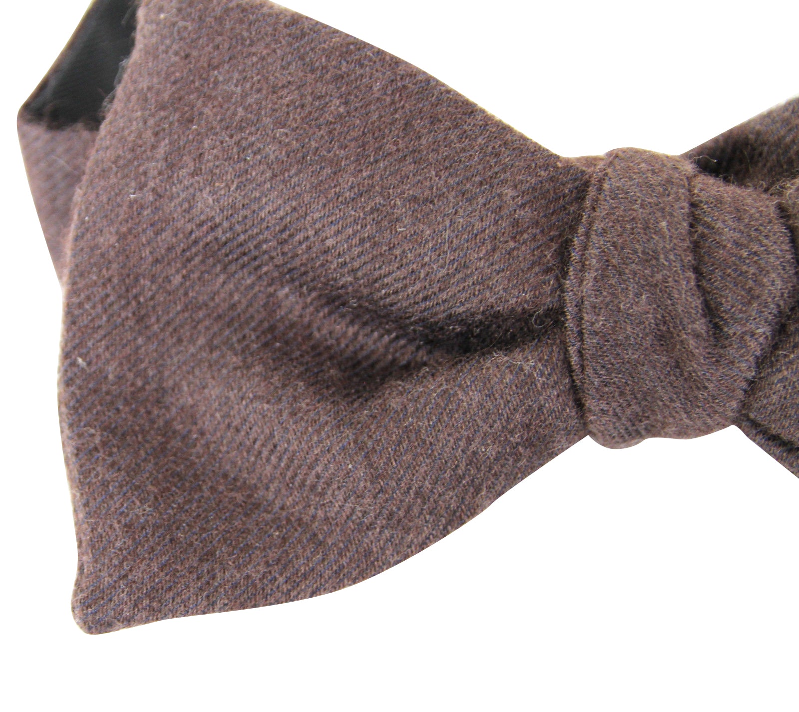 Bottega Veneta Men's Brown Silk Cashmere Bow Tie 270827 2000