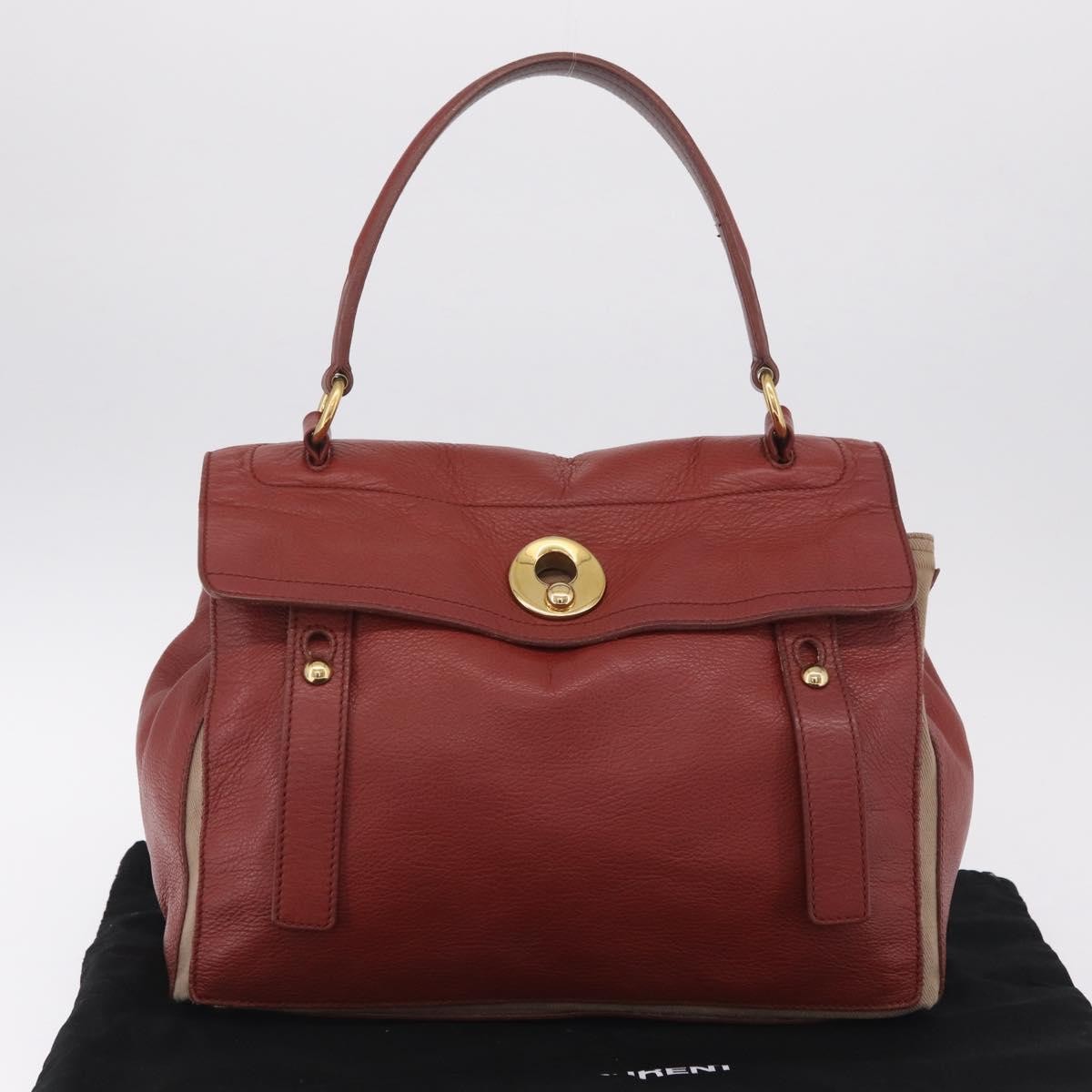 Saint Laurent Muse Two Leather Brown Leather Handbag (Pre-Owned)