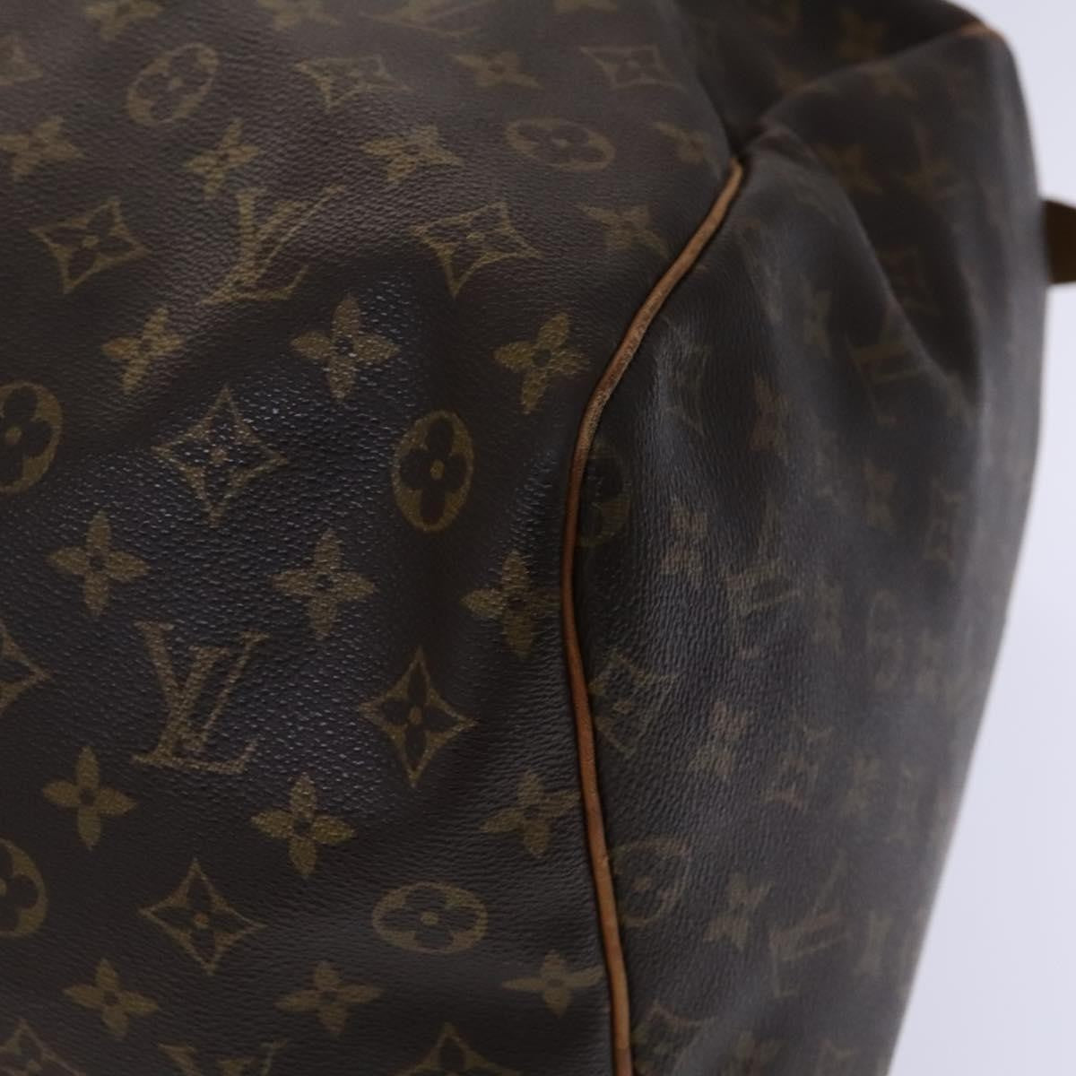 Louis Vuitton Keepall Monogram Canvas Brown Canvas Travel Bag Bag (Pre-Owned)