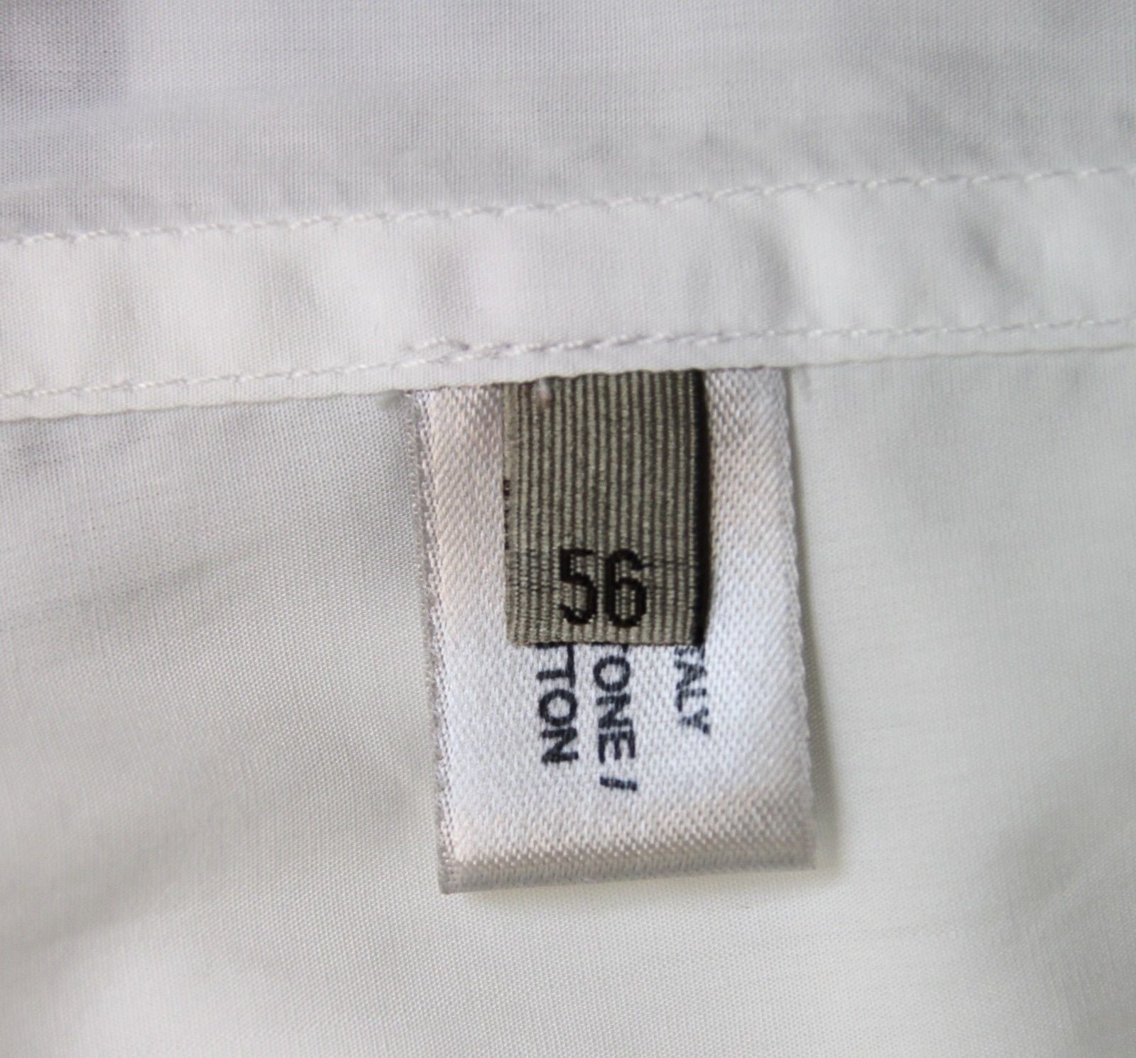 Bottega Veneta Men's White Dress Shirt Top (IT 52 / US 42)