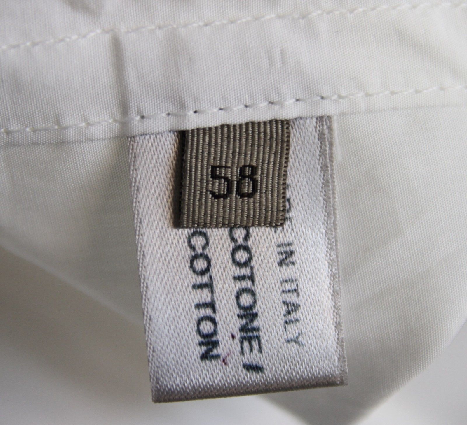Bottega Veneta Men's White Dress Shirt Top (IT 52 / US 42)