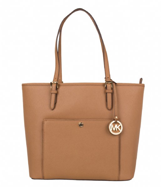 Michael Kors Womens Jet Set Item Tote Brown (Acorn) 30S6GTTT3L