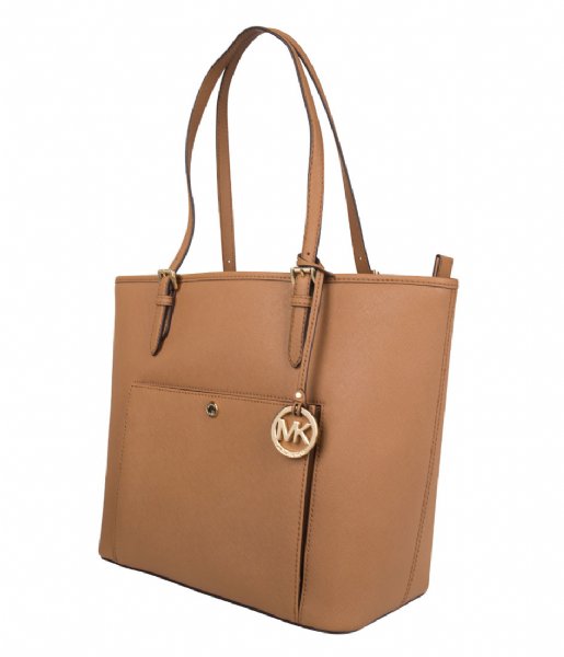 Michael Kors Womens Jet Set Item Tote Brown (Acorn) 30S6GTTT3L