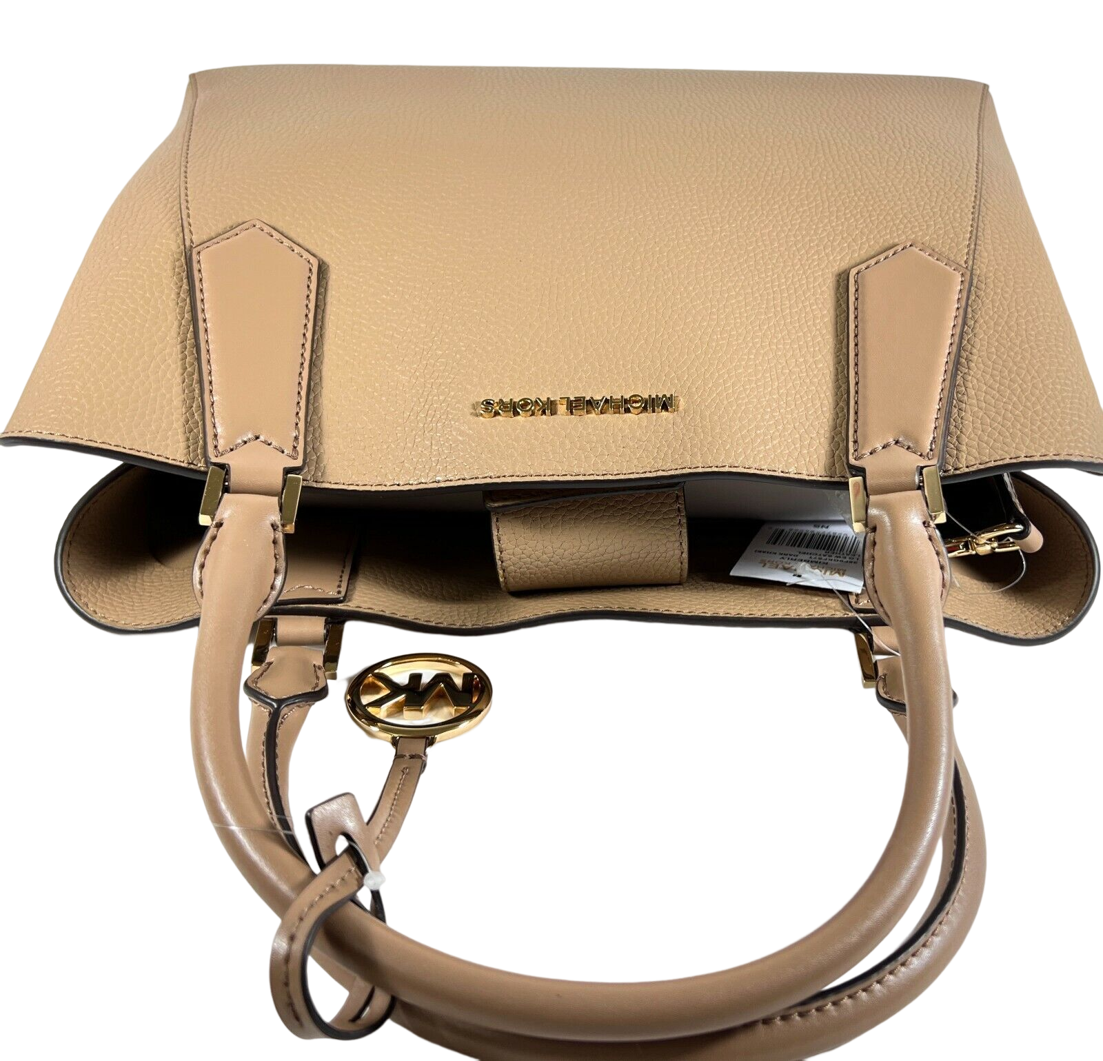 Michael Kors Women's Kimberly Large East West Leather Satchel Shoulder Bag