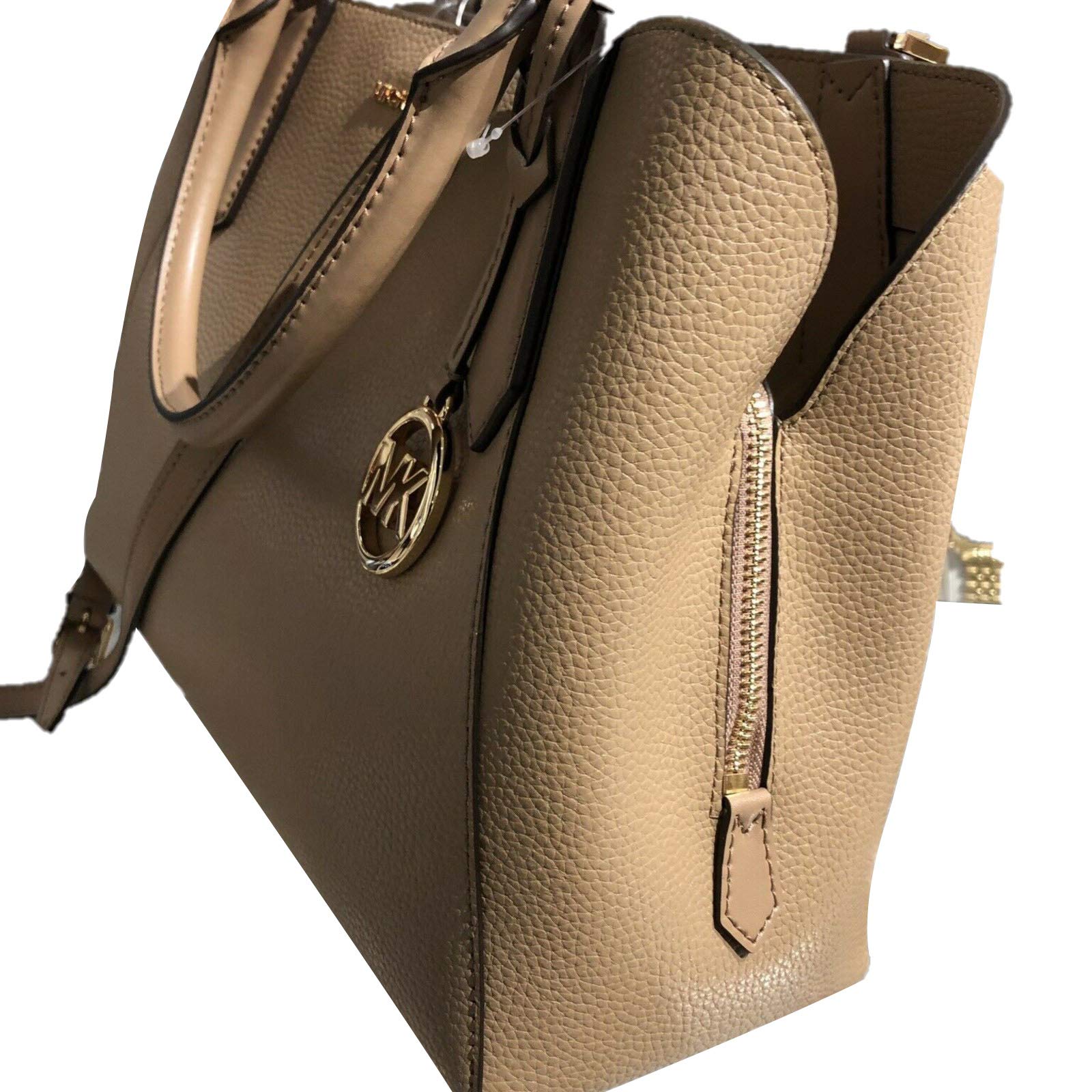 Michael Kors Women's Kimberly Large East West Leather Satchel Shoulder Bag