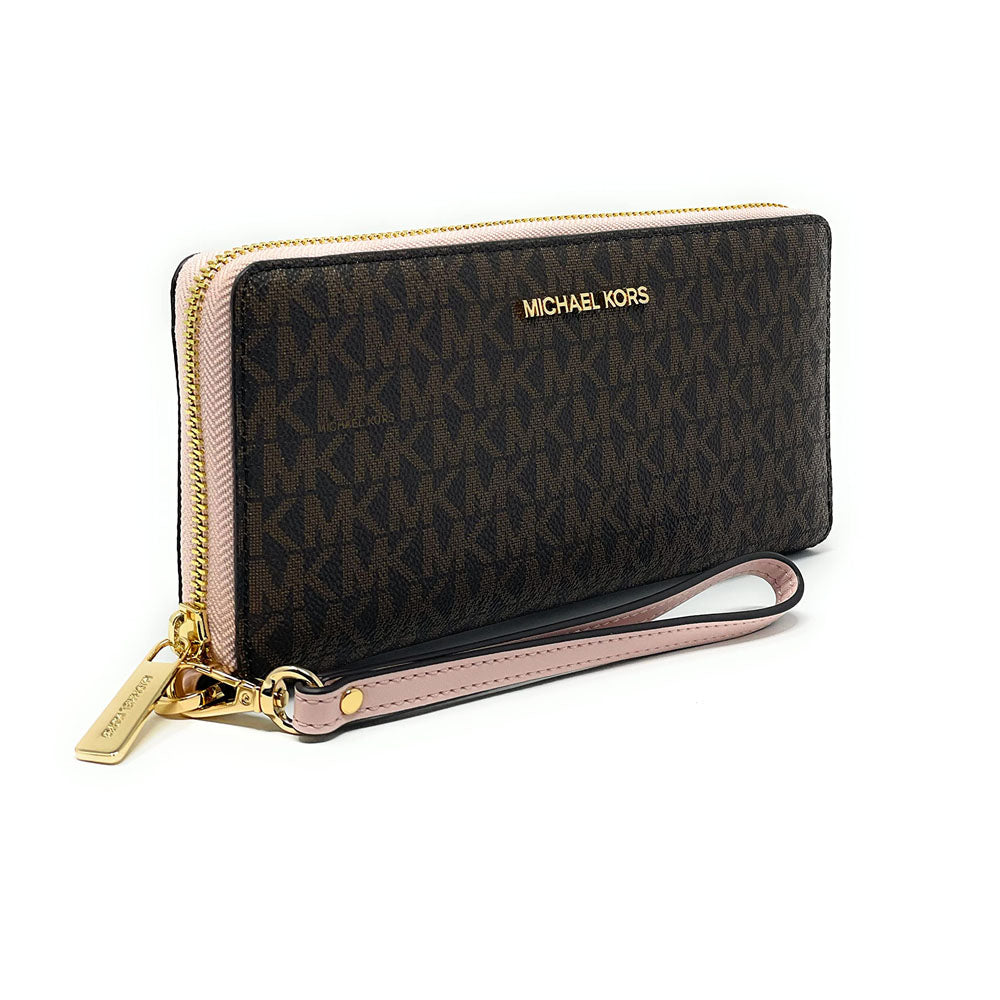Michael Kors Jet Set Travel Continental Wristlet Wallet