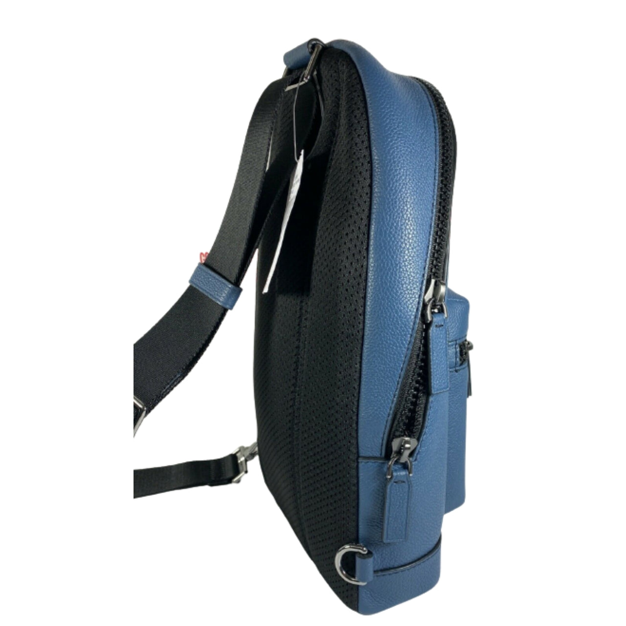 Michael Kors Men's Unisex Cooper Pebbled Leather Commuter Slingpack Backpack