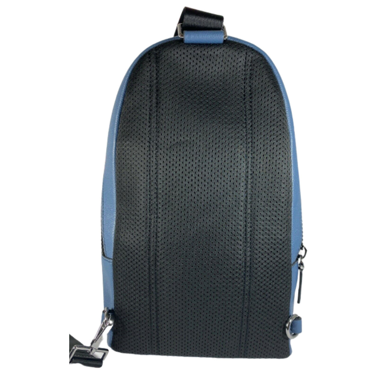 Michael Kors Men's Unisex Cooper Pebbled Leather Commuter Slingpack Backpack