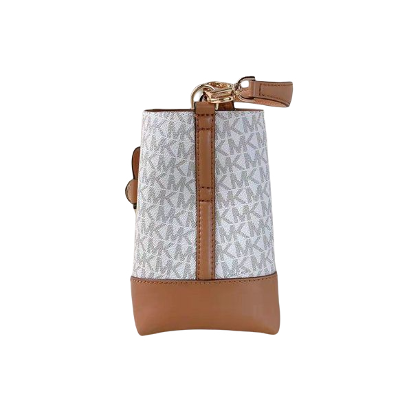 Michael Kors Mercer Gallery XS Convertible Bucket MK Signature Crossbody Bag