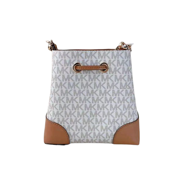 Michael Kors Mercer Gallery XS Convertible Bucket MK Signature Crossbody Bag