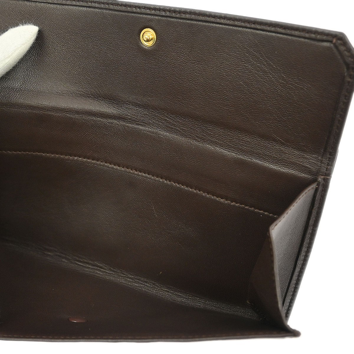 Loewe Anagram Leather Brown Leather Wallets Accessory (Pre-Owned)