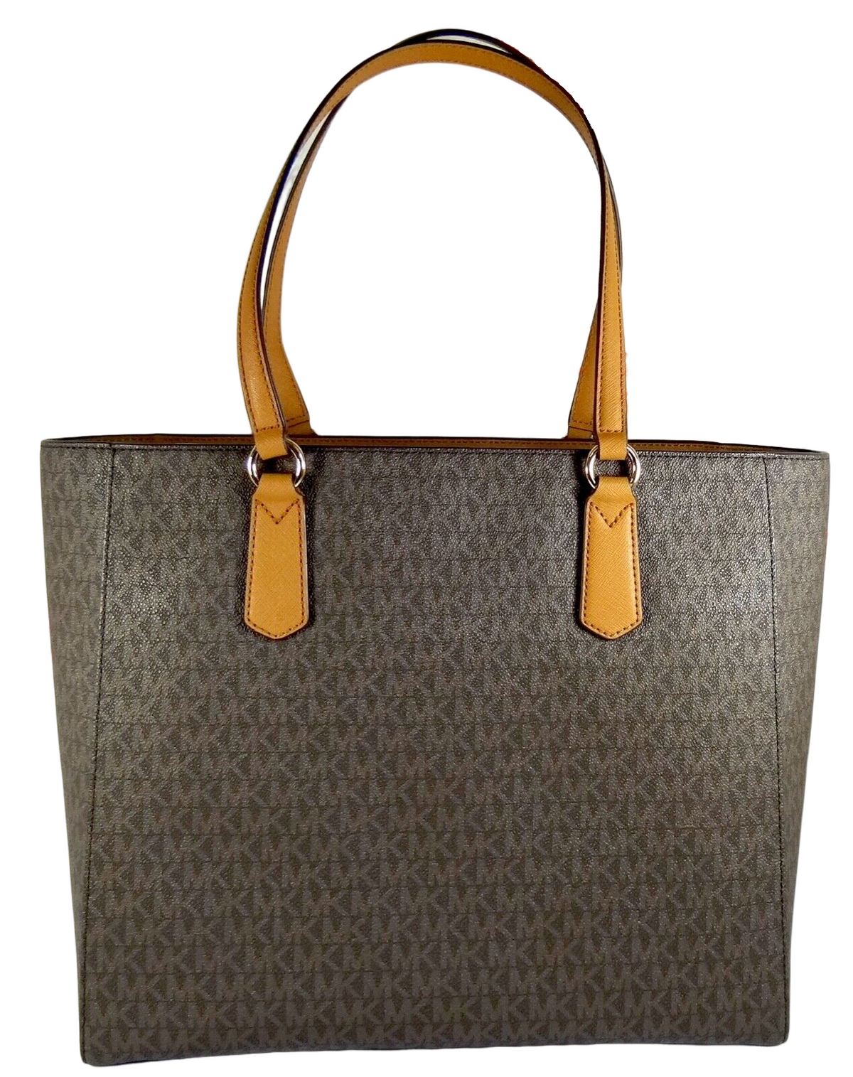 Michael Kors Women's Joey Large MK Signature TZ Snap Pocket Tote