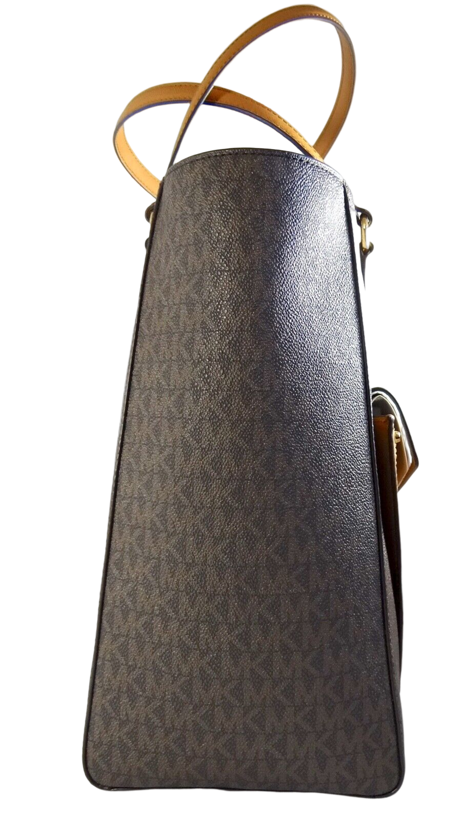 Michael Kors Women's Joey Large MK Signature TZ Snap Pocket Tote
