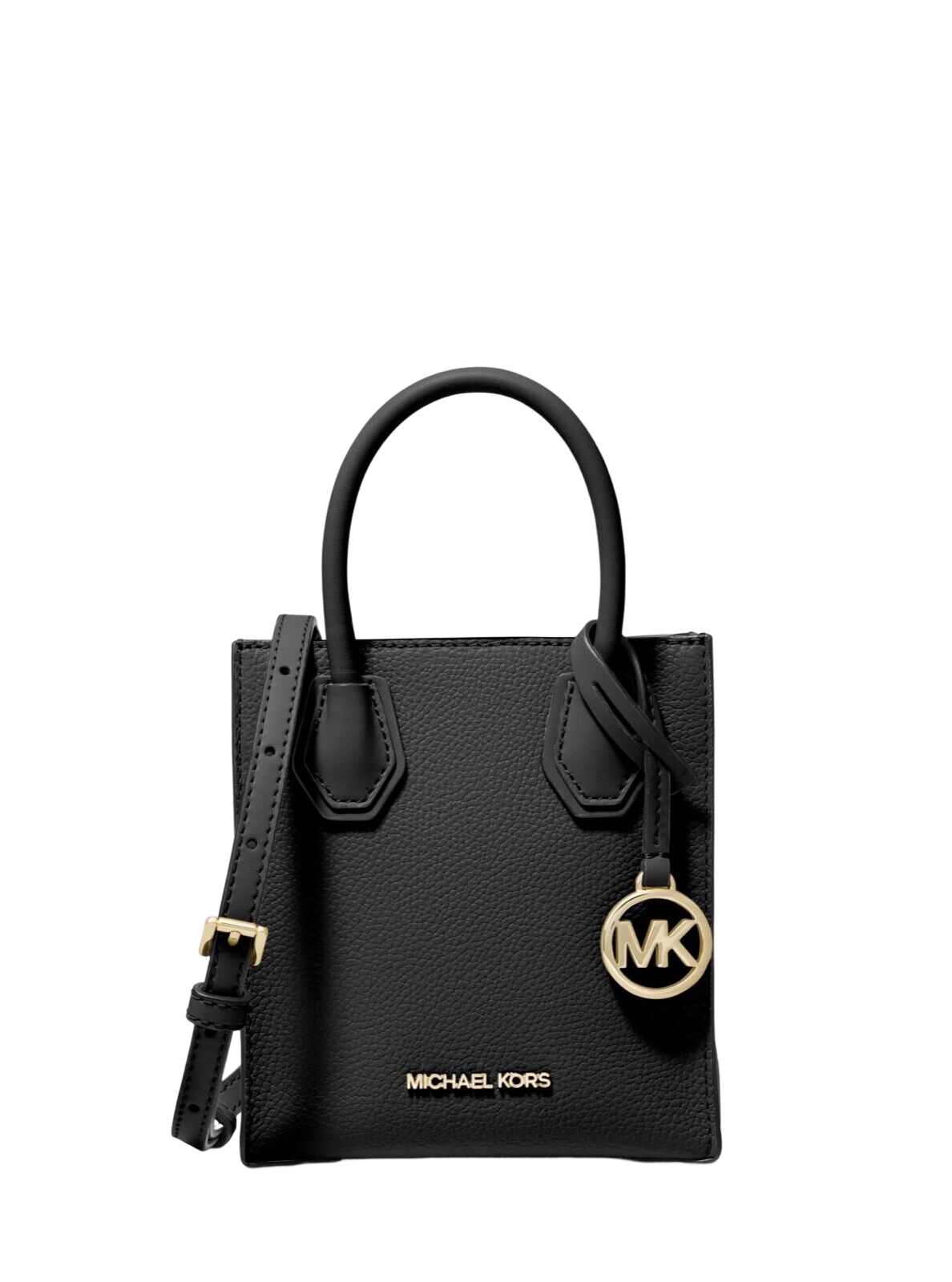 Michael Kors Women's Mercer Pebbled Leather NS Crossbody Bag