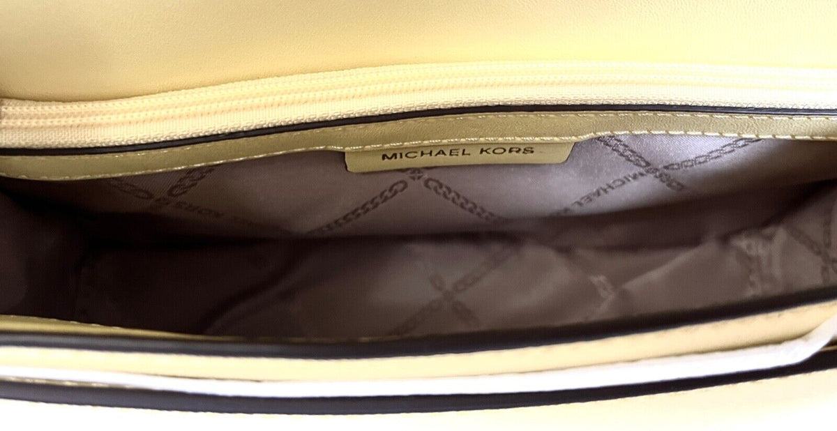 Michael Kors Women's Jet Set Chain Saffiano Leather Flap Crossbody Bag