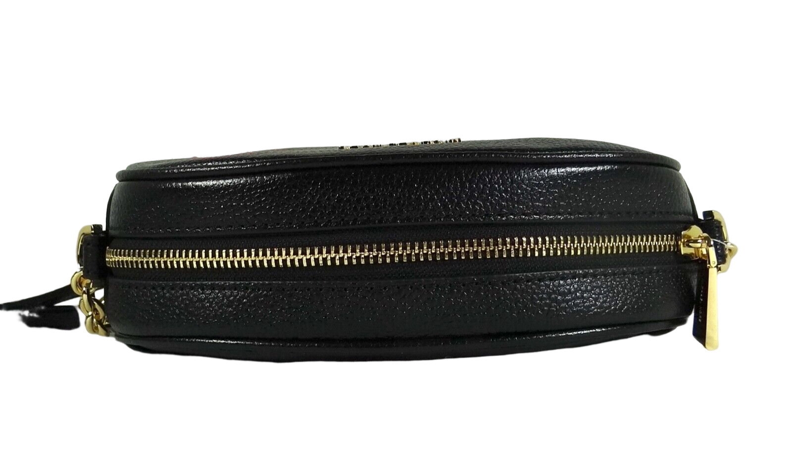 Michael Kors Jet Set Charm Small Pebbled Leather Oval Camera Crossbody Bag