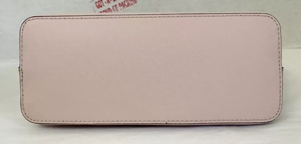 Michael Kors Women's Jet set Travel Dome Leather Crossbody Bag