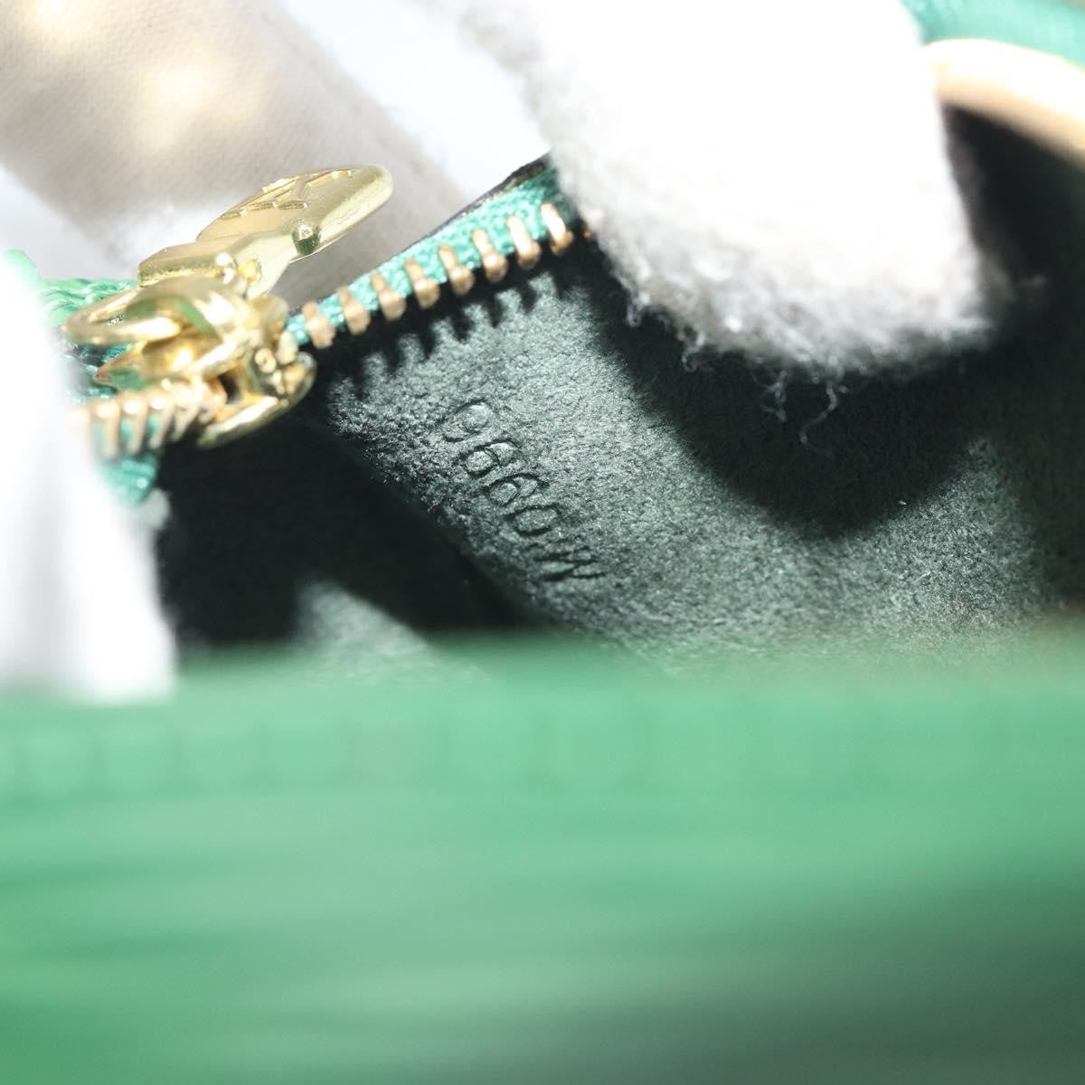 Louis Vuitton Soufflot Pochette Epi Leather Green Leather Clutche & Pouche Bag (Pre-Owned)