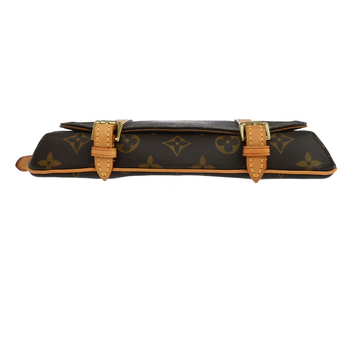 Louis Vuitton Marelle Waist Monogram Canvas Brown Canvas Clutche & Pouche Bag (Pre-Owned)