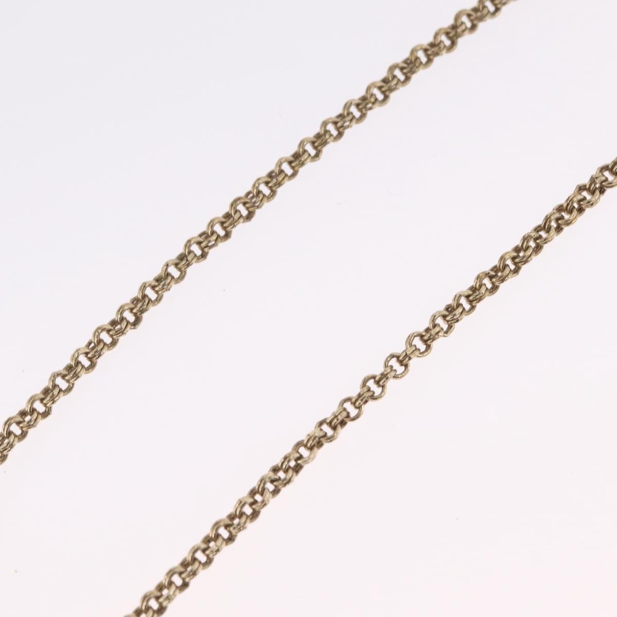 Christian Dior Cd Pendant Metal Gold Metal Necklace Jewelry (Pre-Owned)