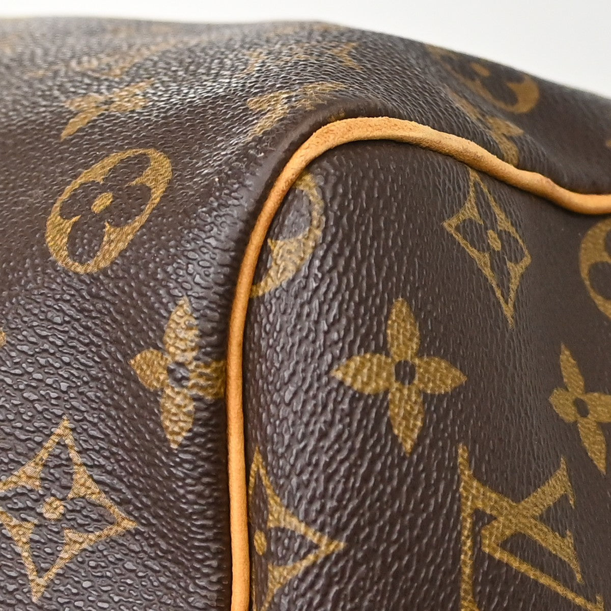 Louis Vuitton Keepall Bandouliere Monogram Canvas Brown Canvas Travel Bag Bag (Pre-Owned)