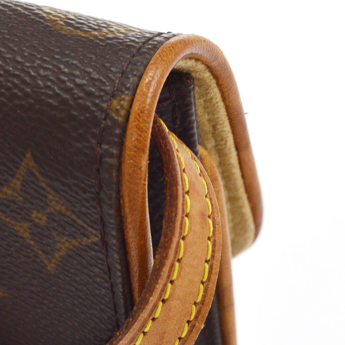Louis Vuitton Twin Monogram Canvas Brown Canvas Clutche & Pouche Bag (Pre-Owned)