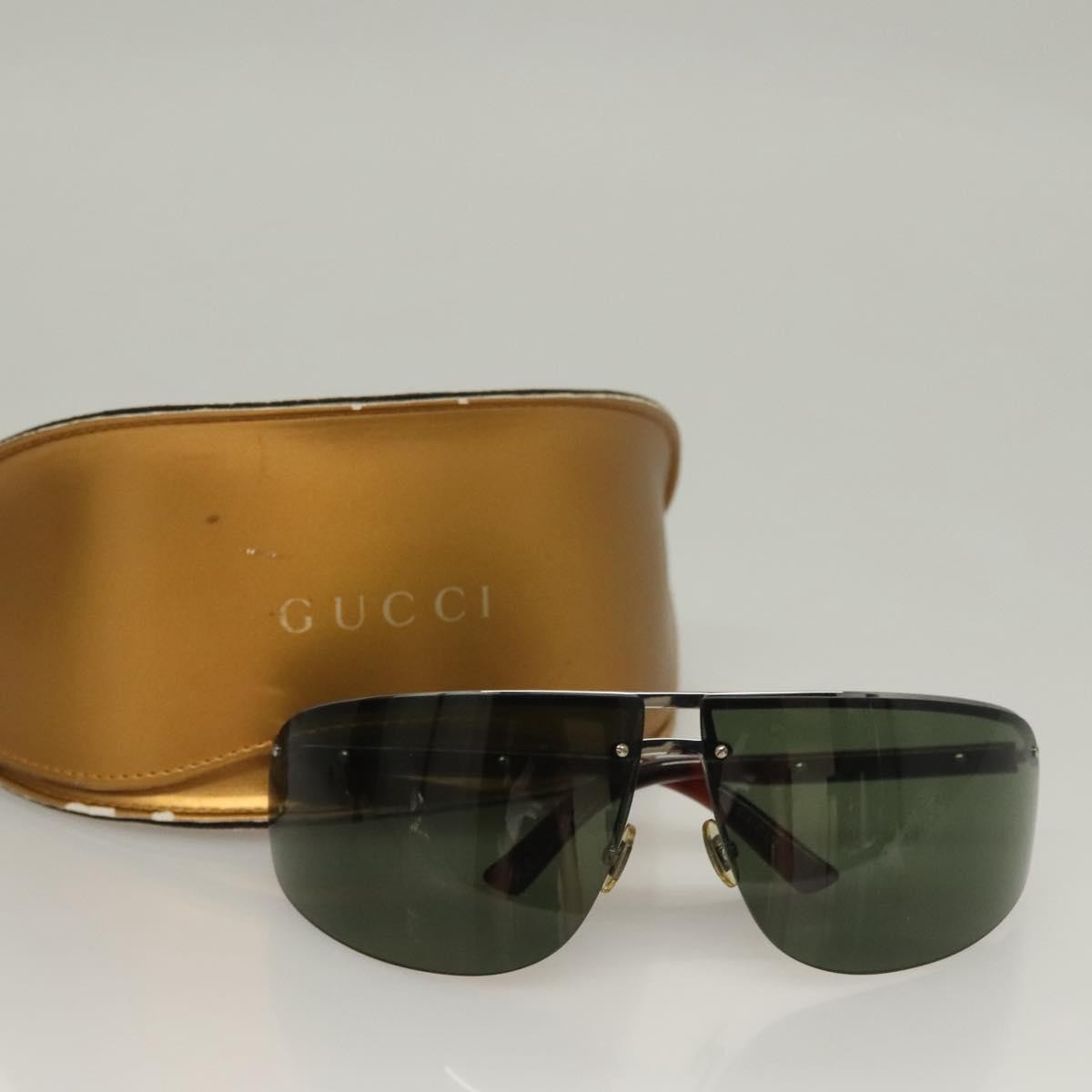 Gucci Eyewear Sunglasses Gold Metal Sunglasse Accessory (Pre-Owned)