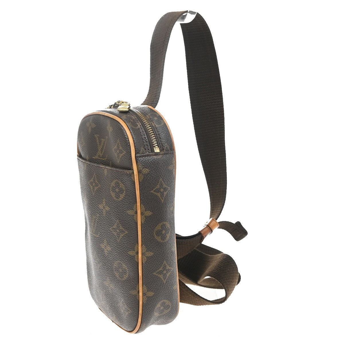 Louis Vuitton Pochette Gange Monogram Canvas Brown Canvas Clutche & Pouche Bag (Pre-Owned)