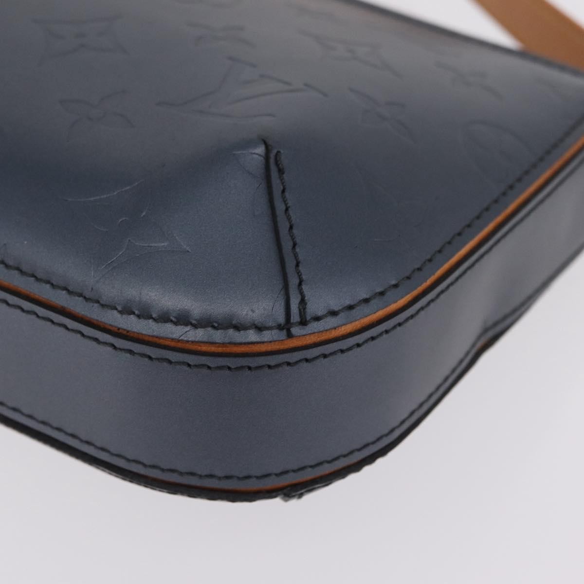 Louis Vuitton Mat Fowler Monogram Vernis Navy Canvas Handbag (Pre-Owned)