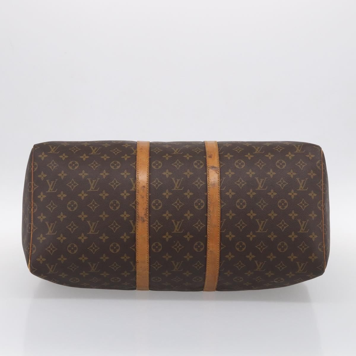 Louis Vuitton Keepall Monogram Canvas Brown Canvas Travel Bag Bag (Pre-Owned)