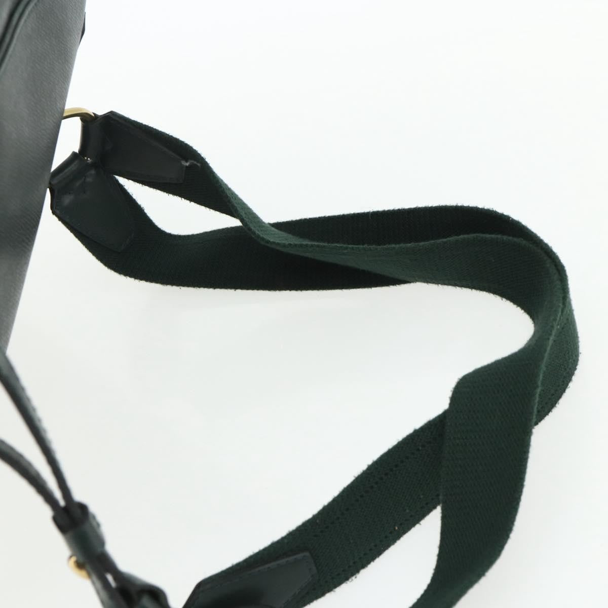Louis Vuitton Cassiar Taiga Leather Green Leather Backpack Bag (Pre-Owned)