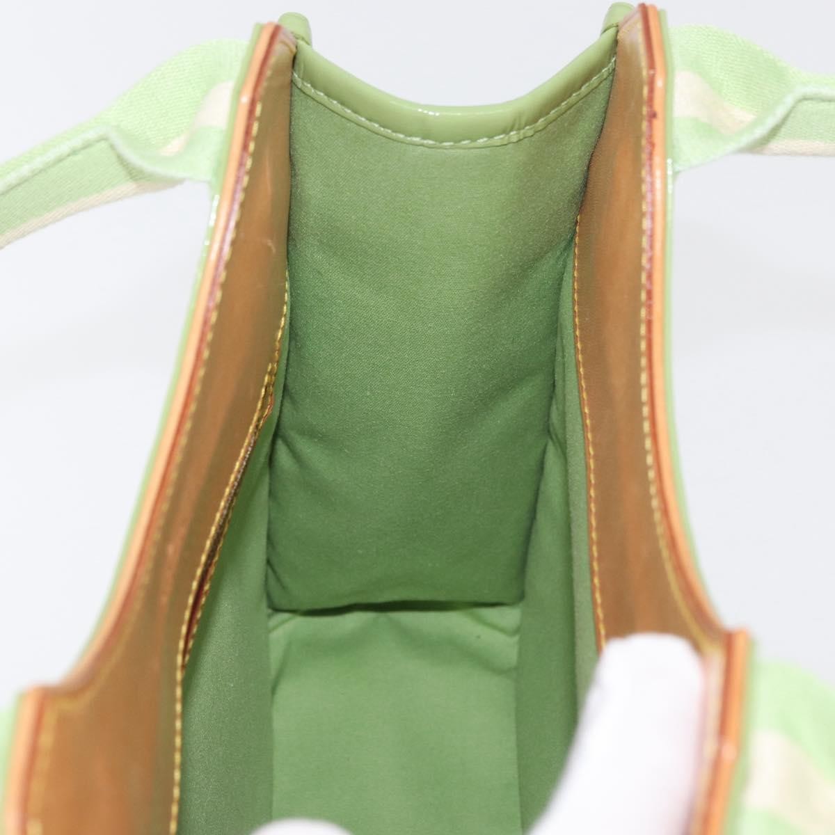 Louis Vuitton Kathleen Mini Lin Green Canvas Tote Bag Bag (Pre-Owned)