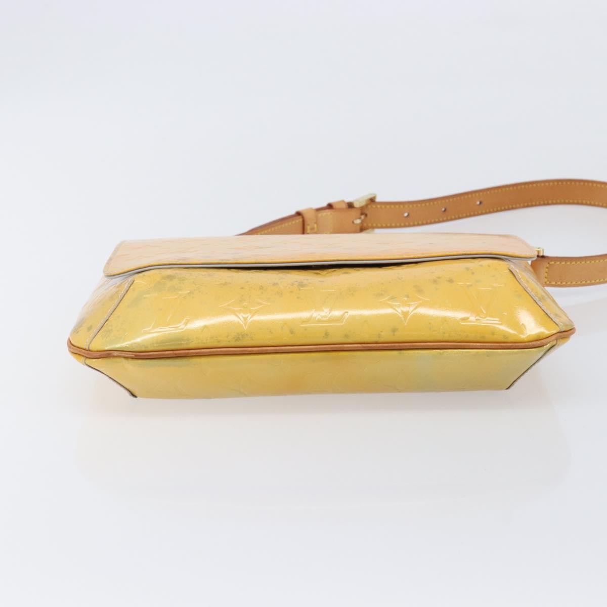 Louis Vuitton Thompson Street Monogram Vernis Yellow Patent_Leather Shoulder Bag Bag (Pre-Owned)