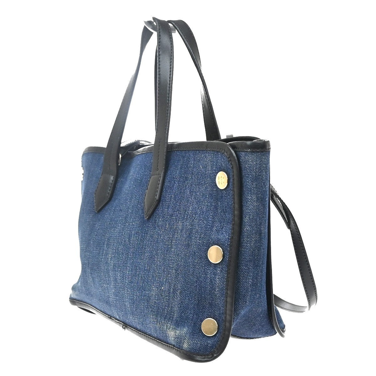 Givenchy Bond Shopper Tote Denim Blue Denim_Jeans Tote Bag Bag (Pre-Owned)