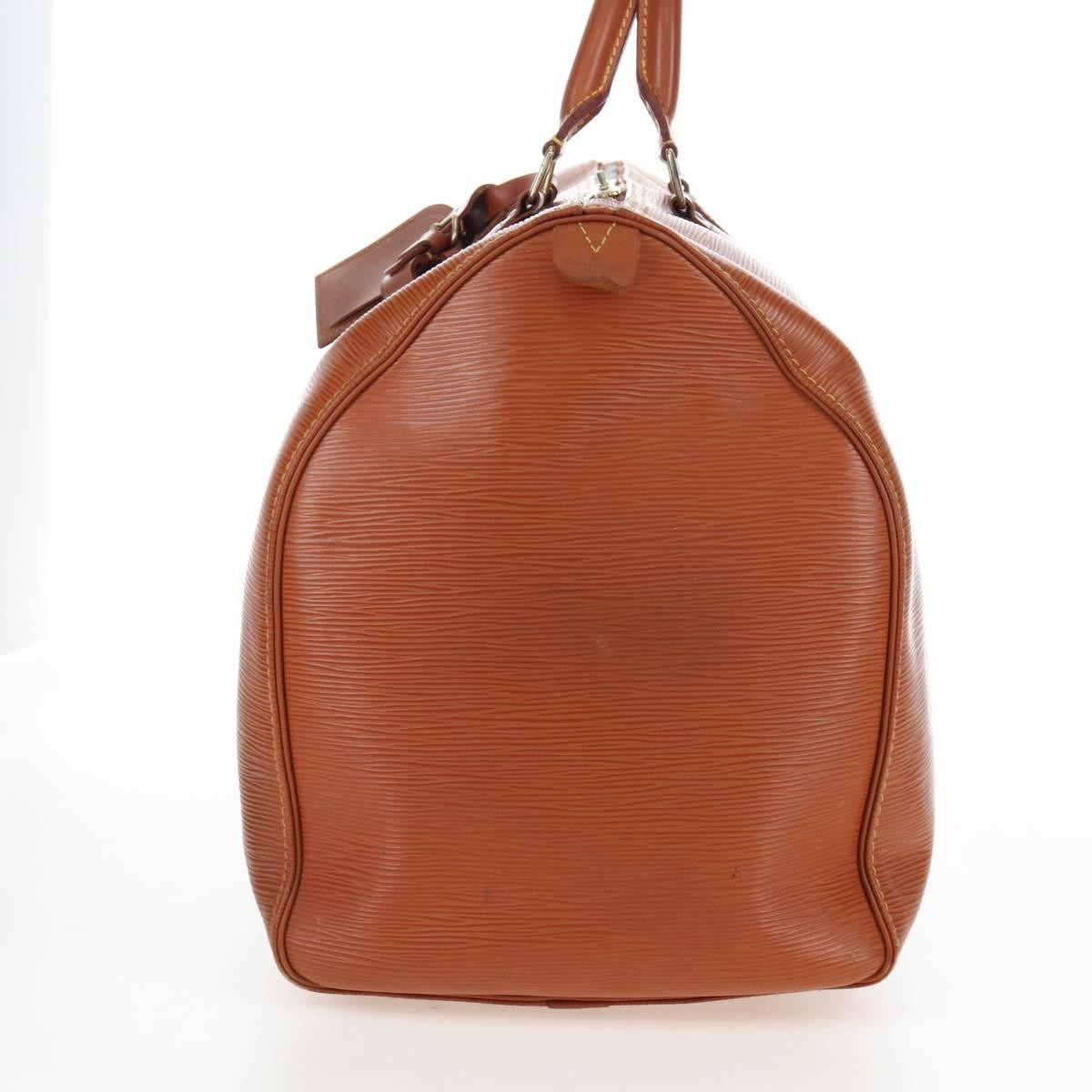 Louis Vuitton Keepall Epi Leather Gold Leather Travel Bag Bag (Pre-Owned)