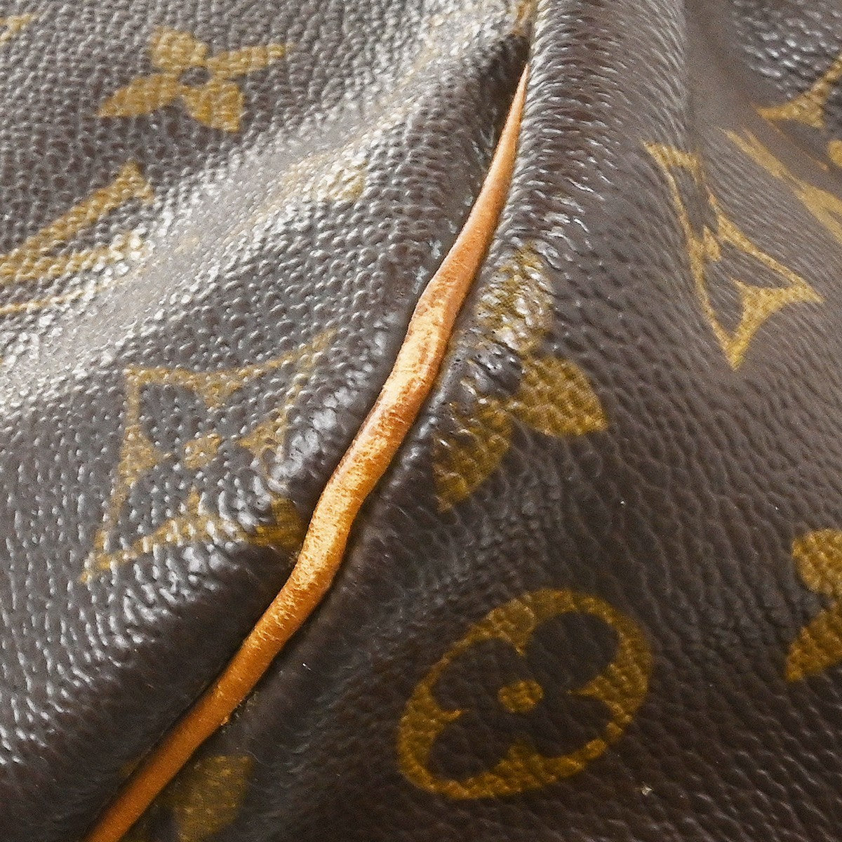 Louis Vuitton Saumur Monogram Canvas Brown Canvas Shoulder Bag Bag (Pre-Owned)
