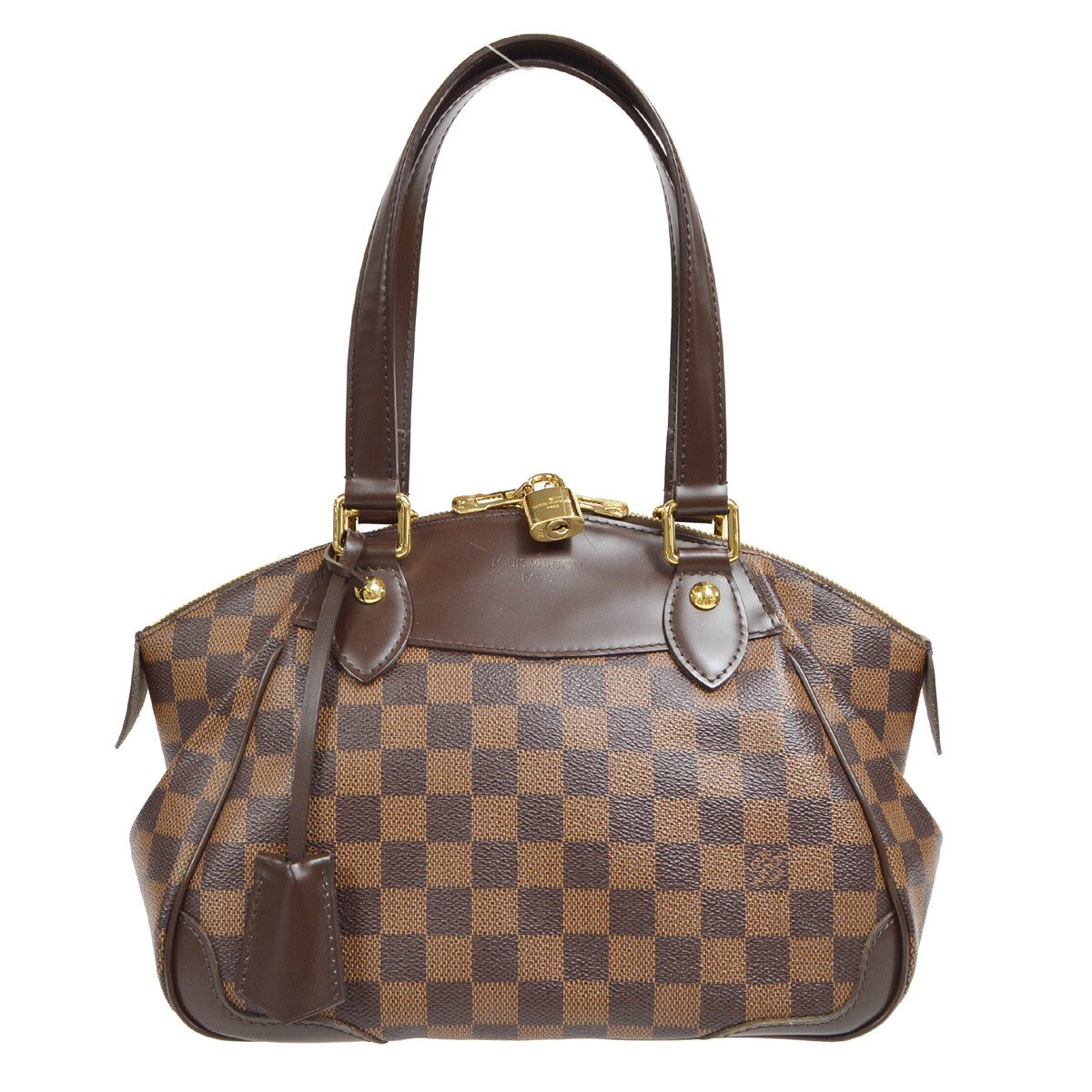 Louis Vuitton Verona Damier Ebene Brown Canvas Shoulder Bag Bag (Pre-Owned)