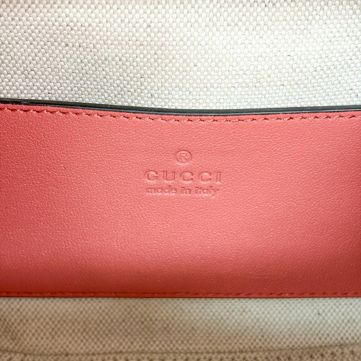 Gucci Blondie Nm Top Handle Leather Pink Leather Handbag (Pre-Owned)