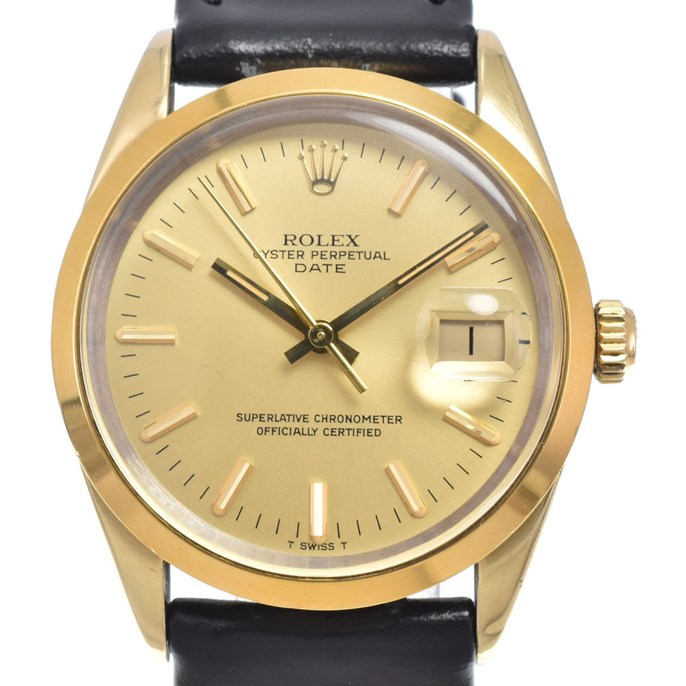 Rolex Oyster Perpetual Date Automatic Stainless Steel Watch (Pre-Owned)